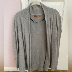 Grey cardigan